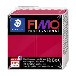 FIMO professional 85g carmine – modellera för fina detaljer | Fimolera