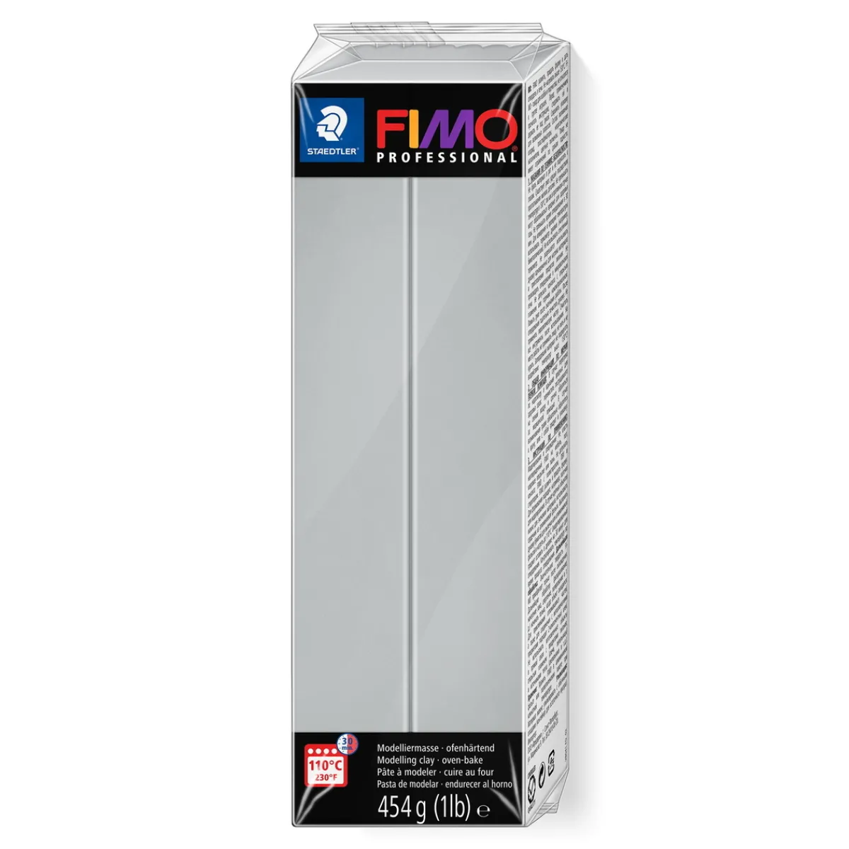 FIMO Professional 454 g grå – modellera för fina detaljer | Övrig Lera