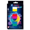 FIMO Professional True Colours 6×57 gram, -lera i grundfärger | Fimolera
