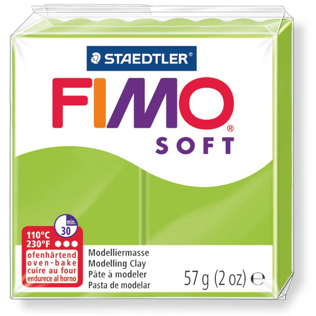 FIMO Soft 57g Apple Green | Fimolera
