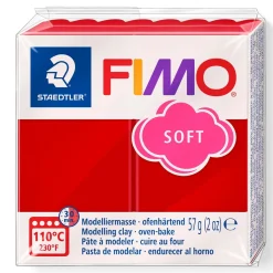 FIMO Soft 57g Christmas Red | Fimolera
