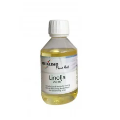 Fine Art Metalimo Fine Art Rå Linolja 250ml | Målarmedier