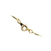 Panduro Jewellery Fjäderlås med klämhylsor i var ände – Ø 5 mm. Guldfärgade, 10-pack.