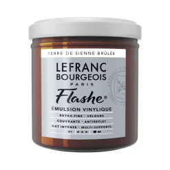 LEFRANC BOURGEOIS Flashe vinylfärg 125 ml Burnt Sienna 481 | Övriga Färger