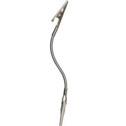 Panduro Hobby Flexibla metallklämmor, alligatorklämmor 10-pack, längd 17 cm