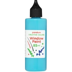 Creative Colors Fönsterfärg 85 ml turkos | Barn Fönsterfärg