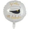 Barn Joker Folieballong 44 cm i diameter – Grattis till studenten