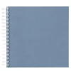 Panduro Hobby Fotoalbum med spiralbindning, 22×22 cm, blå, 25 vita ark, 225 g/m² | Album