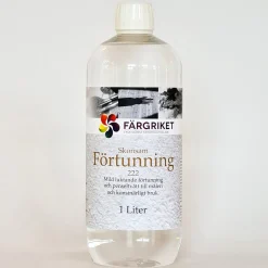 Färgriket FR Skons. Förtunning 222 1 L | Målarmedier