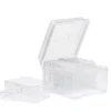 Panduro Hobby Förvaringslåda av plast, 18,5×21,5×14 cm, med 6 askar à 17×12×3 cm | Plastlådor & Burkar
