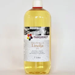 Färgriket FR Xfin ljus rå linolja 1l | Målarmedier