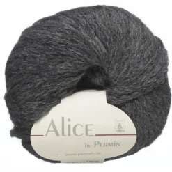 Yarn By Permin Garn Alice 50g mellangrå