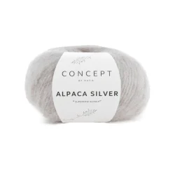 Katia Garn Alpaca silver 25g beige | Blandgarner