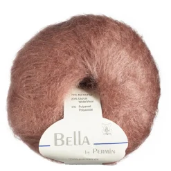 Yarn By Permin Garn Bella 50g rosa | Mohairgarn