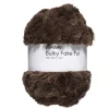 Panduro Yarn Garn Bulky Faux Fur 250g brun