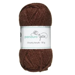 Panduro Yarn Garn Chunky Acrylic 50g brun | Akrylgarn