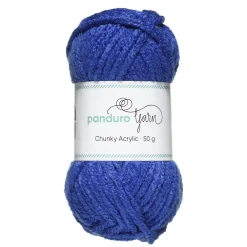 Panduro Yarn Garn Chunky Acrylic 50g kobolt | Akrylgarn
