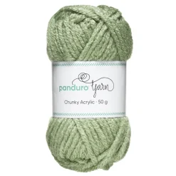 Panduro Yarn Garn Chunky Acrylic 50g ljusgrön | Akrylgarn