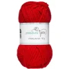 Panduro Yarn Garn Chunky Acrylic 50g röd