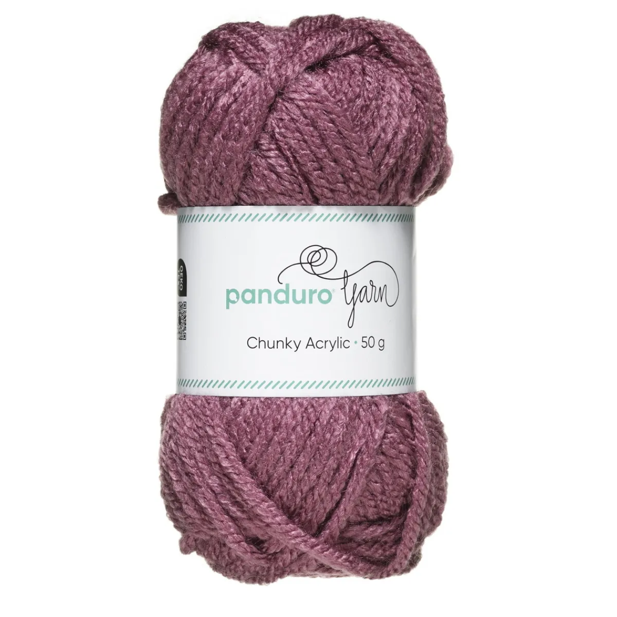 Panduro Yarn Garn Chunky Acrylic 50g varmlila | Akrylgarn