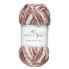 Panduro Yarn Garn Chunky Acrylic 50g white to green multi