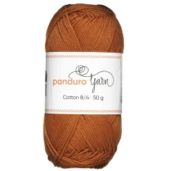 Panduro Yarn Garn Cotton 8/4 50g bärnsten | Bomullsgarn