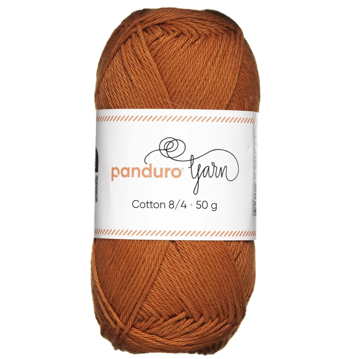 Panduro Yarn Garn Cotton 8/4 50g bärnsten | Bomullsgarn