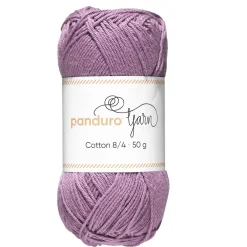 Panduro Yarn Garn Cotton 8/4 50g lila