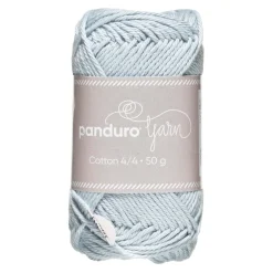 Panduro Yarn Garn Cotton 4/4 50g ljusblå | Bomullsgarn
