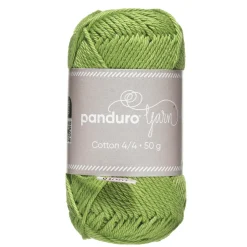 Panduro Yarn Garn Cotton 4/4 50g ljusgrön