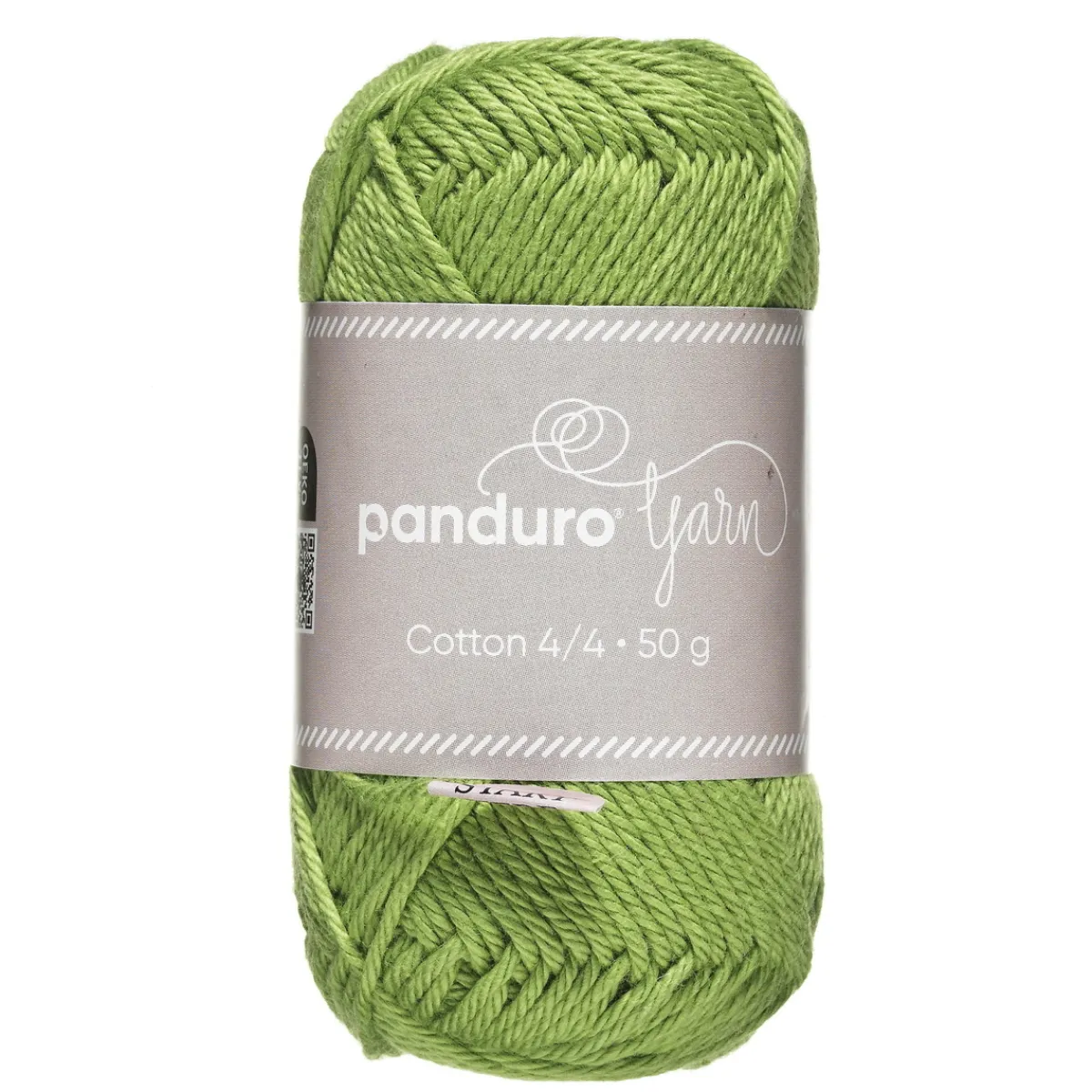 Panduro Yarn Garn Cotton 4/4 50g ljusgrön