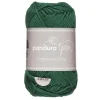 Panduro Yarn Garn Cotton 4/4 50g mörkgrön | Bomullsgarn