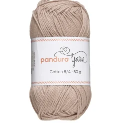 Panduro Yarn Garn Cotton 8/4 50g mullvad