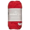Panduro Yarn Garn Cotton 4/4 50g röd