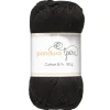 Panduro Yarn Garn Cotton 8/4 50g svart | Bomullsgarn