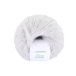 Knit Norway Garn Deilig 50g light grey – colour 1907 | Ullgarn