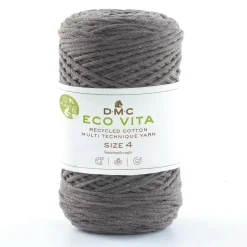 DMC Garn Eco Vita 4 250g – brun 112