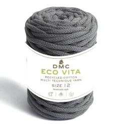 DMC Garn Eco Vita 12 250g – grå 012 | Bomullsgarn