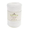 DMC Garn Eco Vita Tape Yarn bandgarn 250g vit