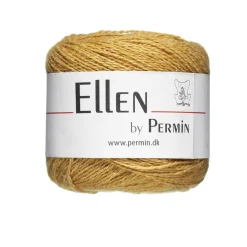 Yarn By Permin Garn Ellen 50g gul | Ullgarn