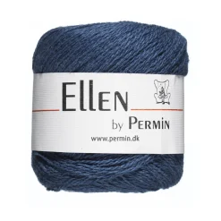 Yarn By Permin Garn Ellen 50g havsblå