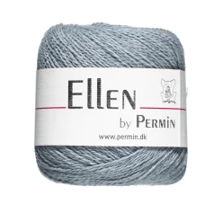 Yarn By Permin Garn Ellen 50g ljusblå | Ullgarn