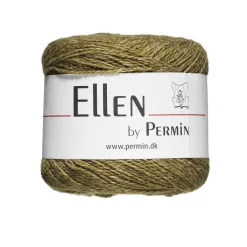 Yarn By Permin Garn Ellen 50g mossgrön