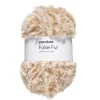 Panduro Yarn Garn Faux Fur beige 100g