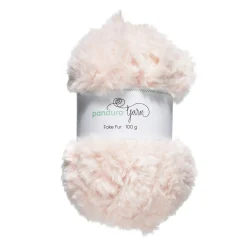 Panduro Yarn Garn Faux Fur rosa 100g