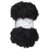 Panduro Yarn Garn Faux Fur svart 100g | Akrylgarn