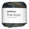 Panduro Yarn Garn Fine Sock 100g blå, bruna & lila nyanser | Ullgarn