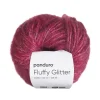 Panduro Yarn Garn Fluffy Glitter 50g hallon
