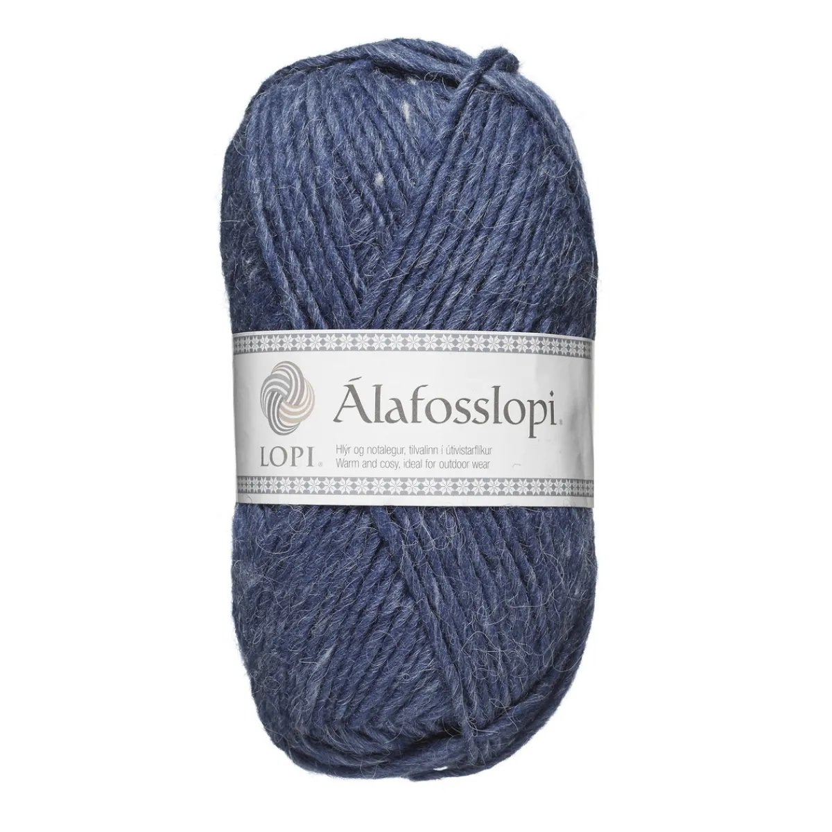LOPI by Istex Garn Istex Alafosslopi 100g mörk denim – 0010 Denim heather | Ullgarn