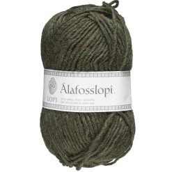 LOPI by Istex Garn Istex Alafosslopi 100g mörkgrön – 9966 Cypress green heather | Ullgarn